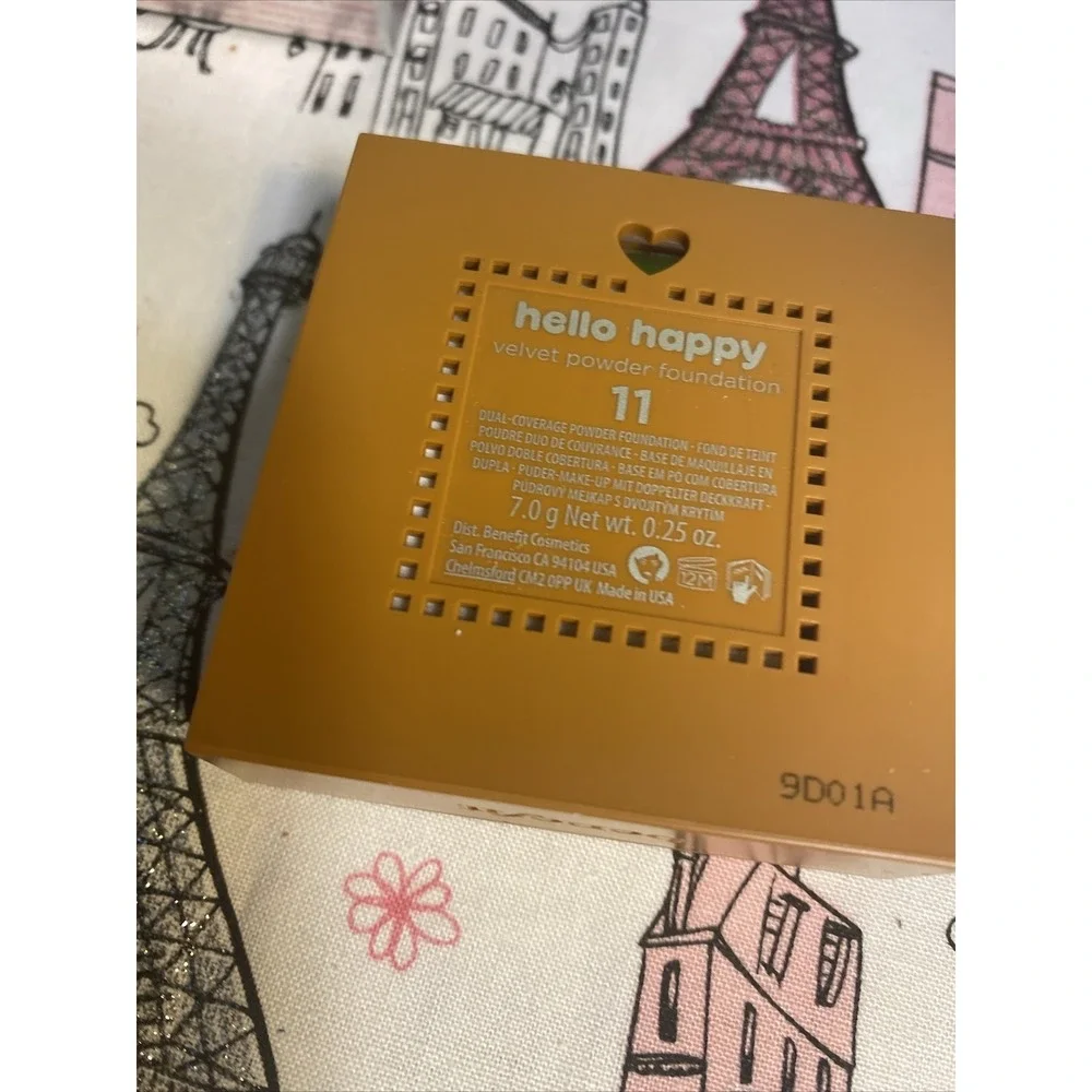 BENEFIT COSMETICS Hello‎ Happy Velvet Powder Foundation #11